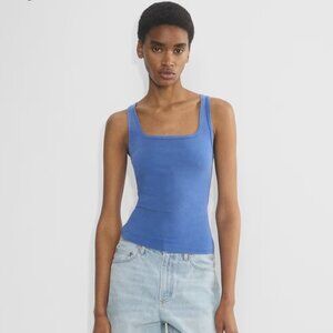Aritzia HomeStretch™ Rib Squareneck Tank size S